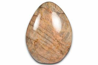 Polished Free-Standing Peach Moonstone - Madagascar #348958