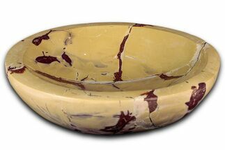 Polished Saharan Desert Jasper Dish - Morocco #349388