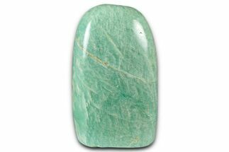 Free-Standing Chatoyant Polished Amazonite - Madagascar #349360