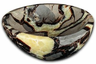 Eye-Eatching, Polished Septarian Dish - Madagascar #350242