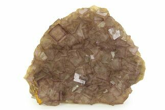 Cubic Purple Fluorite with Phantoms - Yaogangxian Mine #351378