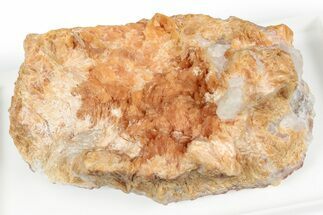 Vibrant Orange Tinzenite Crystal Cluster - Italy #352031