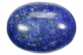 Polished Lapis Lazuli Palm Stone - Pakistan #352528