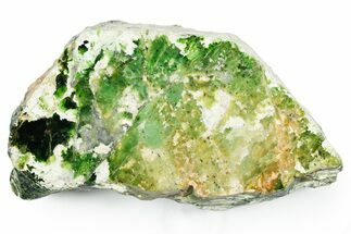 Polished Chrome Chalcedony Section - Western Australia #353710