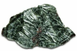 Polished Seraphinite Slab - Korshunovkiy Mine, Siberia #354249