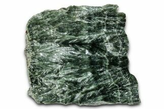 Polished Seraphinite Slab - Korshunovkiy Mine, Siberia #354289