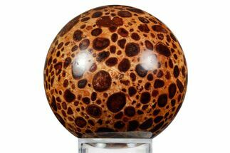 Polished Bauxite (Aluminum Ore) Sphere - Russia #354243
