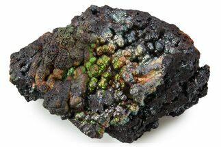 Vibrant Iridescent Goethite Stalactite Formation - Spain #354453