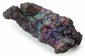 Vibrant Iridescent Goethite Stalactite Formation - Spain #354463