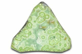 Botryoidal Green Wavellite Cabochon - Arkansas #354612