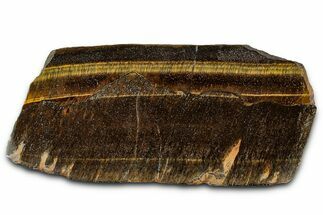 Polished Tiger's Eye Slab - South Africa #355290