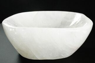 Polished Clear Quartz Bowl - Madagascar #355309