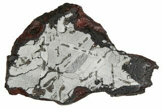Etched Canyon Diablo Meteorite Slice ( g) - Arizona #356045