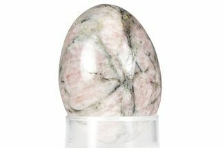 Polished Strawberry Quartz Egg - South Africa #356211