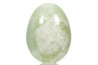 Polished Green Aragonite Egg - Nevada #356222