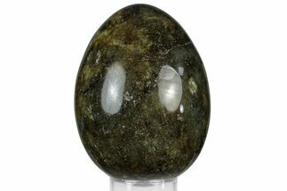 Flashy, Polished Labradorite Egg - Madagascar #356469