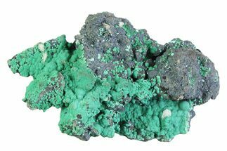 Blue-Green Botryoidal Chrysocolla - Planet Mine, Arizona #358311