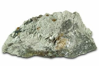 Sparkling Demantoid Garnet Cluster w/ Pyrite in Matrix - Mexico #358498