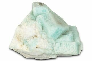 Teal Amazonite Crystal Cluster - Percenter Claim, Colorado #358637