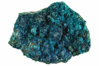 Vibrant Teal Chrysocolla Formation - Peru #358659
