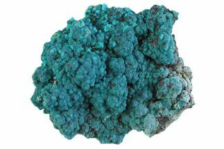 Vibrant Teal Chrysocolla Formation - Peru #358661