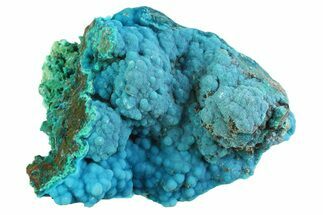Vibrant Teal Chrysocolla Formation - Peru #358671