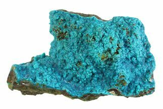 Vibrant Teal Chrysocolla Formation - Peru #358719