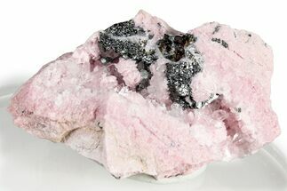 Light Pink Rhodochrosite with Sphalerite - Peru #358916
