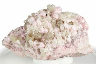 Light Pink Rhodochrosite with Quartz - Peru #358940