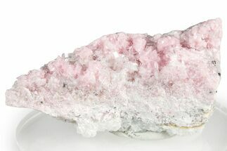 Light Pink Rhodochrosite with Quartz - Peru #358958