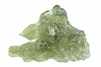 Green Moldavite Tektite ( g) - Czech Republic #359420