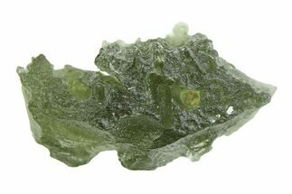 Green Moldavite Tektite ( g) - Czech Republic #359423