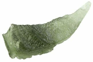 Green Moldavite Tektite ( g) - Czech Republic #359441