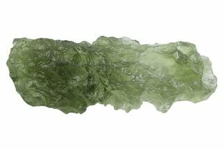 Green Moldavite Tektite ( g) - Czech Republic #359442