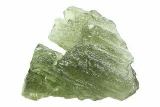 Green Moldavite Tektite ( g) - Czech Republic #359443