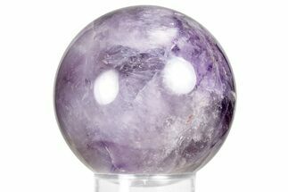Polished Amethyst Sphere - India #359818