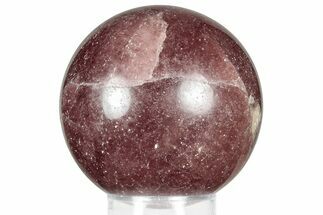 Polished Strawberry Quartz Sphere - Brazil #359870