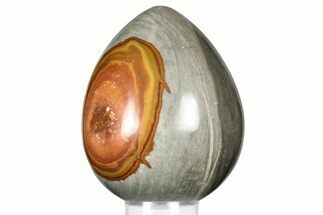 Polished Polychrome Jasper Egg - Madagascar #359072