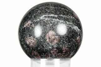 Polished Spinel in Granite Sphere - India #359768