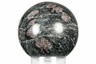 Polished Spinel in Granite Sphere - India #359769