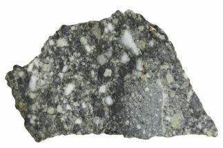 Polished Lunar Meteorite ( g) Slice - Aridal #360146