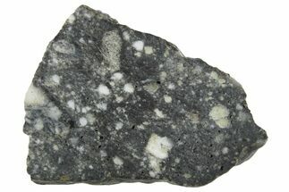 Polished Lunar Meteorite ( g) Slice - Aridal #360149