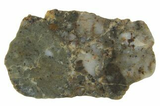 Lunar Meteorite ( g) Slice - Laayoune #360206