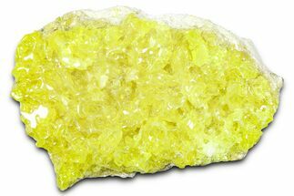 Bright-Yellow Sulfur Crystals - Bolivia #359298