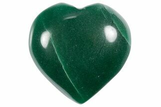 Polished Polished Jade (Nephrite) Hearts #360634