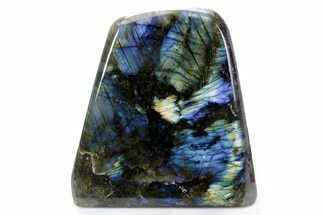 Flashy Free-Standing Polished Labradorite - Madagascar #360471