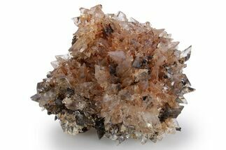 Sparkling Orange Creedite Crystal Cluster - Durango, Mexico #360604