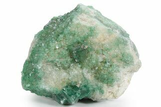 Green Fluorescent Cubic Fluorite Crystals - Madagascar #361413