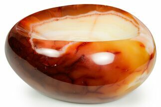 Beautiful Carnelian Agate Dish - Madagascar #361404