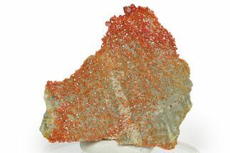 Glittering Ruby Red Vanadinite Crystals - Arizona #361603